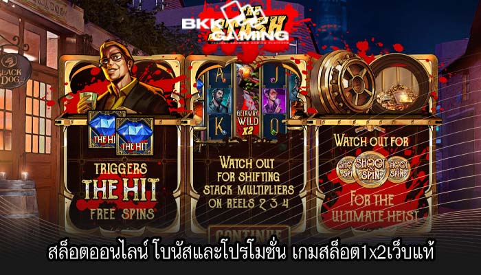 สล็อตออนไลน์ โบนัสและโปรโมชั่น เกมสล็อต1x2เว็บแท้