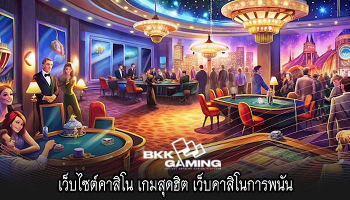 เว็บไซต์คาสิโน เกมสุดฮิต เว็บคาสิโนการพนัน