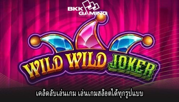 เคล็ดลับเล่นเกม เล่นเกมสล็อตได้ทุกรูปแบบ